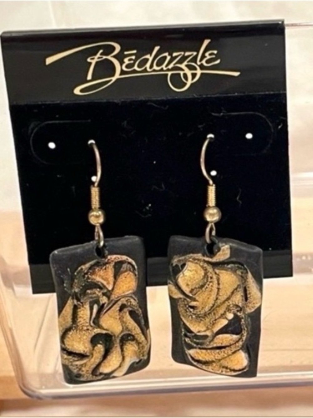 🎈3/$39 NEW Artisan Polymer Clay Hand Crafted Pierced Hook Earrings - Picture 2 of 5